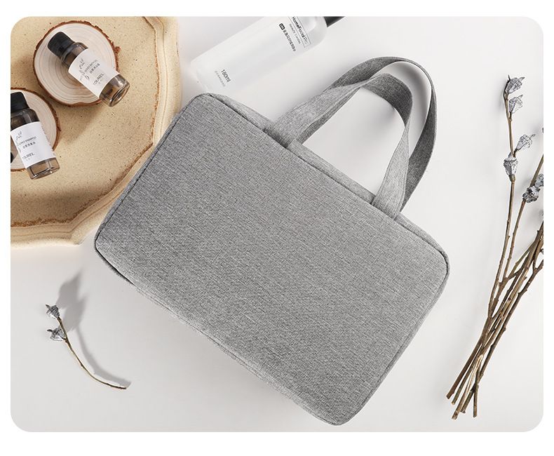 Casa e Jardim Bolsa de Viagem Impermeável com Gancho para Artigos de Higiene Pessoal Dobrável Portátil Multifuncional Bolsa de Armazenamento de Cosméticos_voghion.com