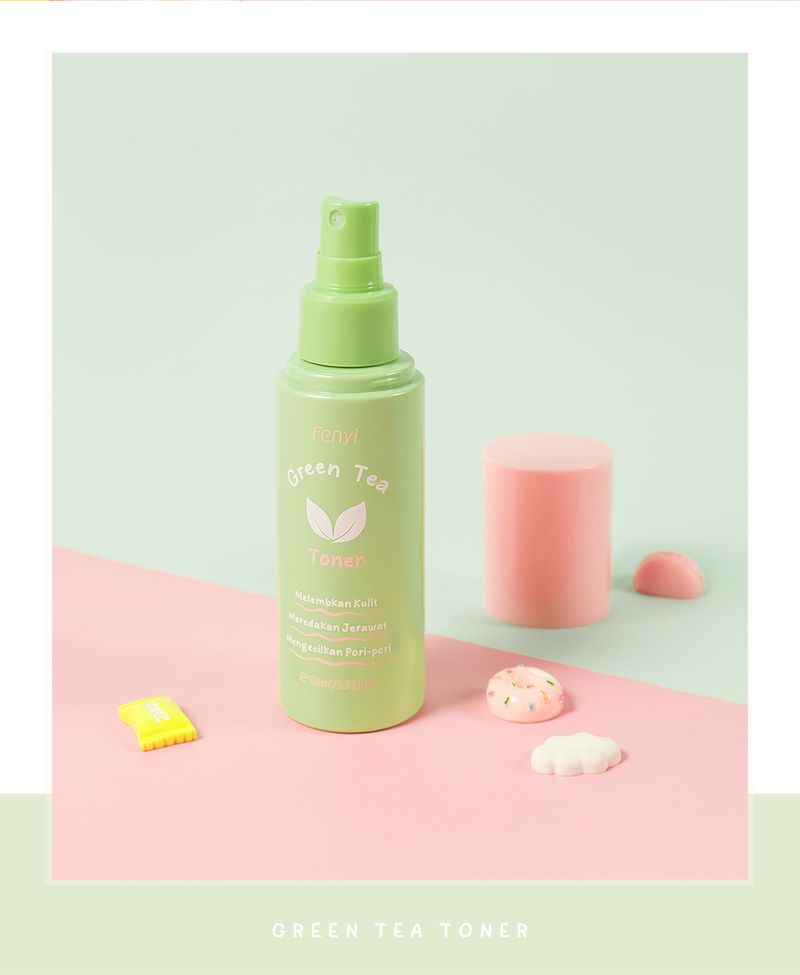 Lotion Green Tea Toner 100ml Indonesian Version Hydrating Moisturizing Skin Care Products_voghion.com