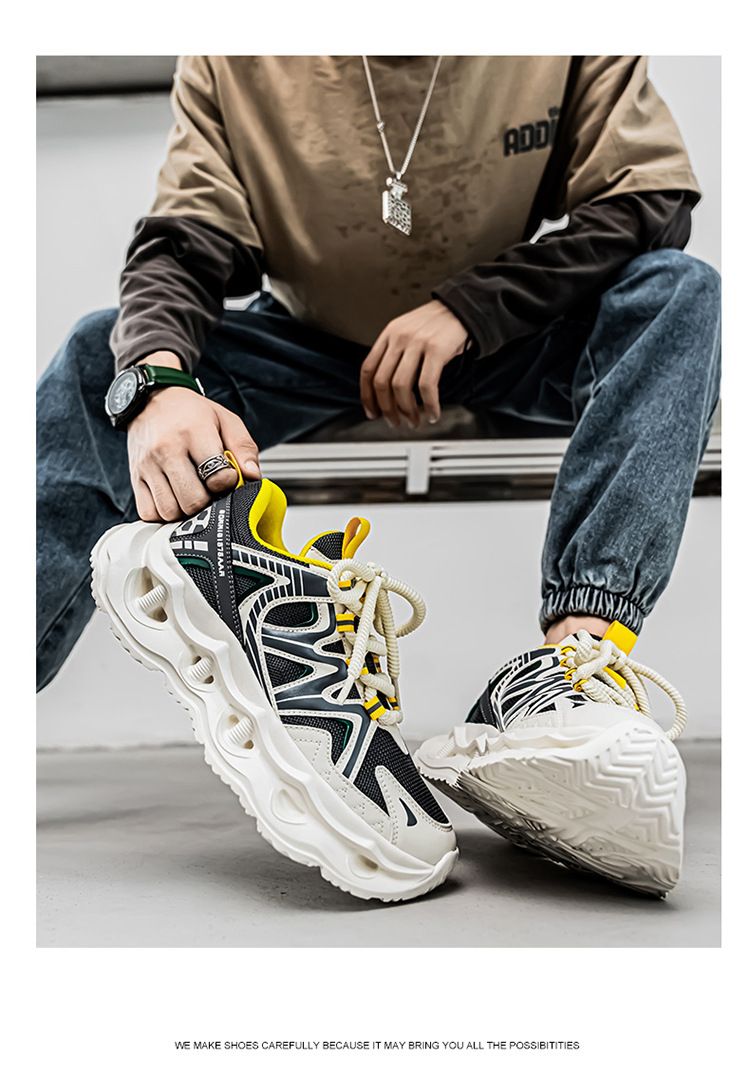 Scarpe sportive casual in rete, scarpe da corsa resistenti all'usura_voghion.com