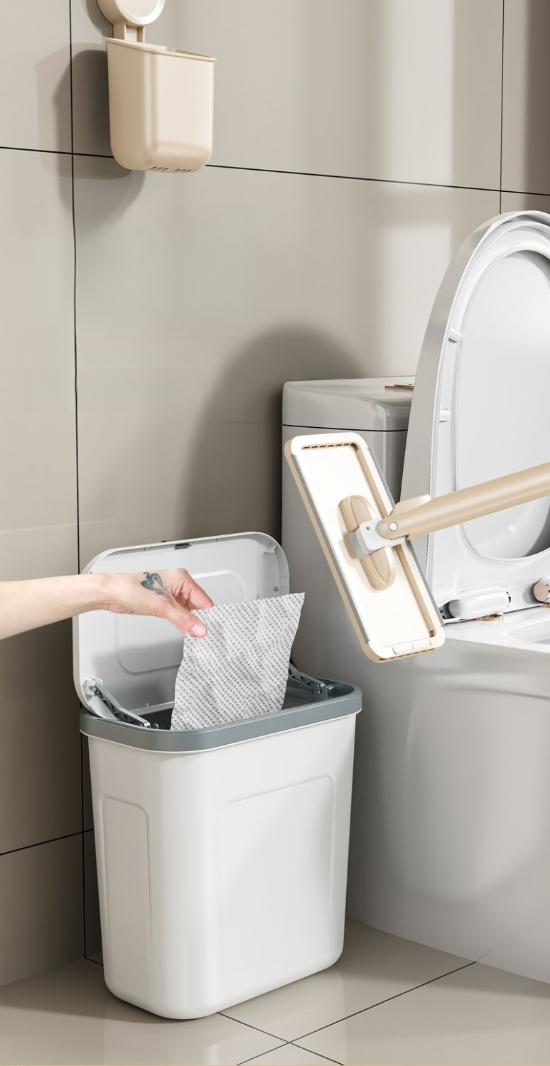 Mini Dry And Wet Dual-use Desktop Cleaning Electrostatic Adsorption Face Towel Small Mop_voghion.com