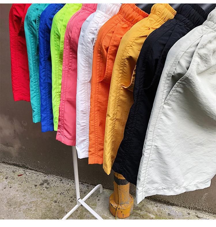 men's Casual Shorts Candy Color Five-point Pants Men's Ten-color_voghion.com