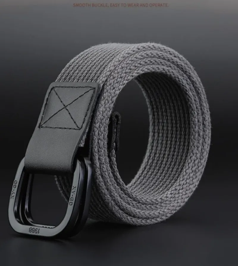 HOT 3,8 cm Tela semplice Uomo Moda Spessore Tessuto Sport all'aria aperta Resistente alla guerra Utensili Colore solido Blt Fmal_voghion.com