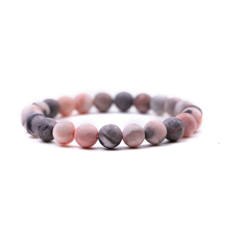 Bracelet en cristal zèbre rose pour femme – Cadeau élégant et tendance pour la fête des mères, la Saint-Valentin et un anniversaire_voghion.com