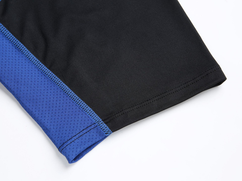 Vêtements pour hommes exercice musculaire vêtements de fitness élastiques deux ensembles de collants à séchage rapide pour hommes vêtements d'entraînement de course à sec_voghion.com