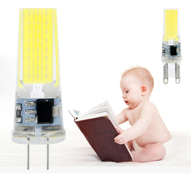 5 τμχ E14 LED COB Λάμπα με ρυθμιζόμενο φωτισμό COB LED AC 220V Lampada LEDCOB Spotlight Φωτισμός πολυελαίου Αντικατάσταση αλογόνου_voghion.com