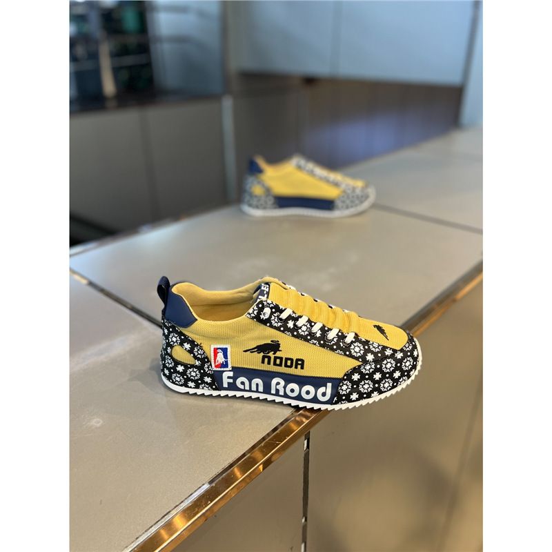 Men's Summer New Breathable Comfortable Casual Slip-On Mesh Print Trendy Shoes_voghion.com