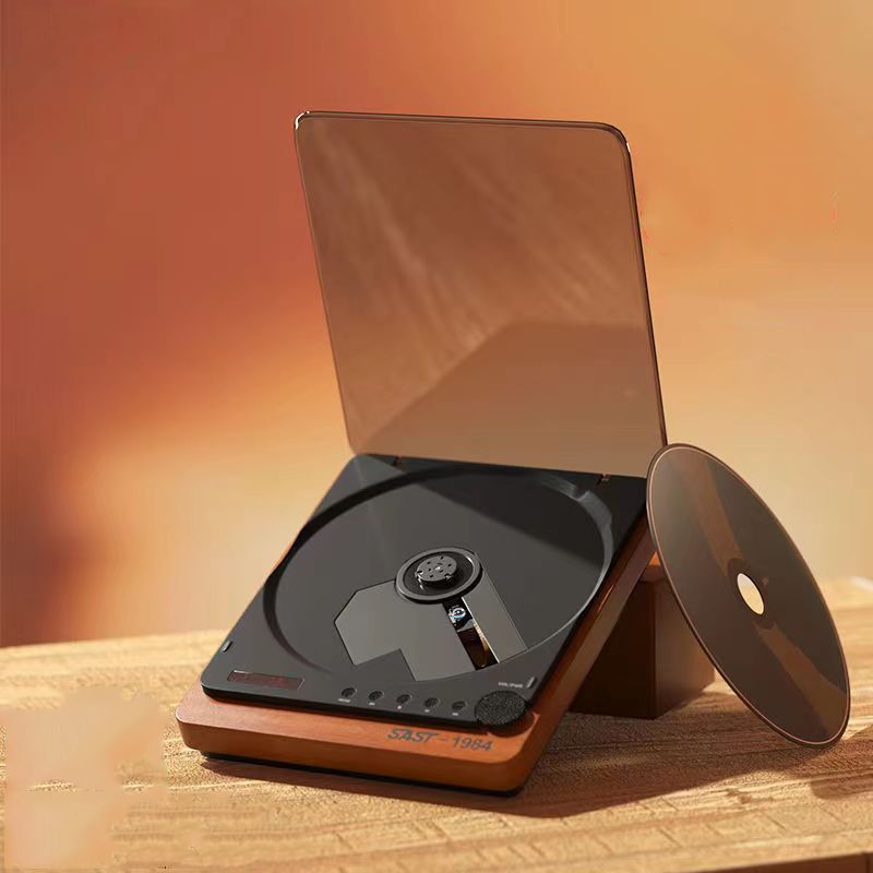 Bluetooth Walkman Portable Home HIFI Fever Grade Profesionalus kompaktinių diskų grotuvas Retro klausymo albumas Praradimo garso kokybės CD grotuvas_voghion.com