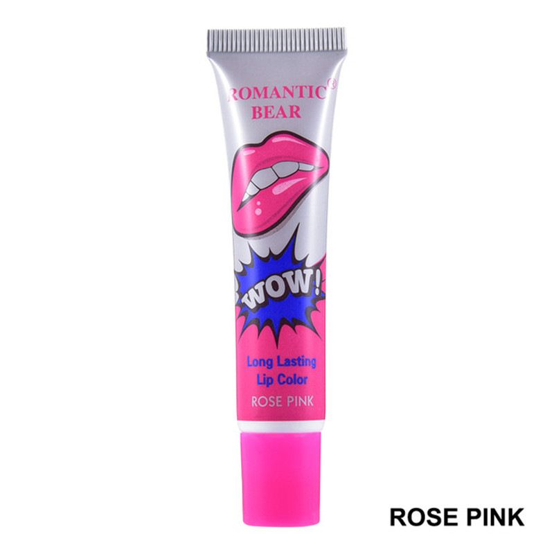 Exportación transfronteriza hidratante y no es fácil de quitar el maquillaje Lápiz labial sexy Brillo labial Lágrima Brillo labial OSO ROMÁNTICO Color de labios_voghion.com
