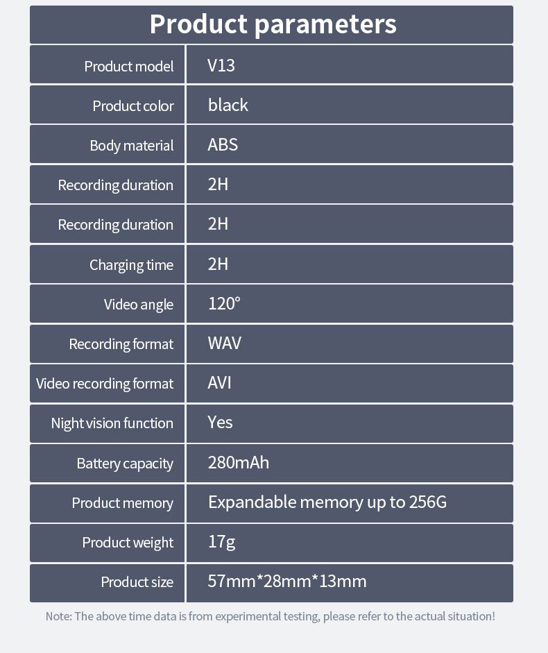 Digital Voice Recorder V13 Nachtsicht-Lernrekorder Mp3ai Intelligente professionelle High-Definition-Rauschunterdrückung 1080P-Aufnahme_voghion.com