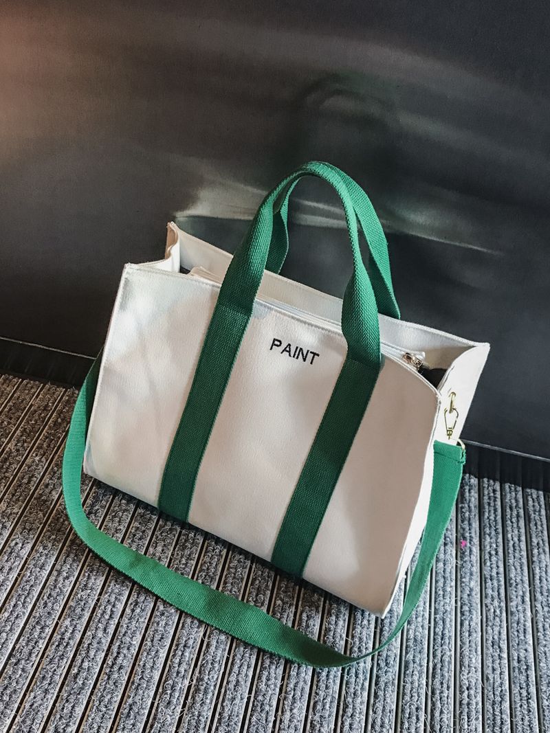 Borsa da donna, nuova borsa tote di grande capacità, borsa a mano, borsa a tracolla, borsa a mano, borsa da donna in tela per studenti_voghion.com
