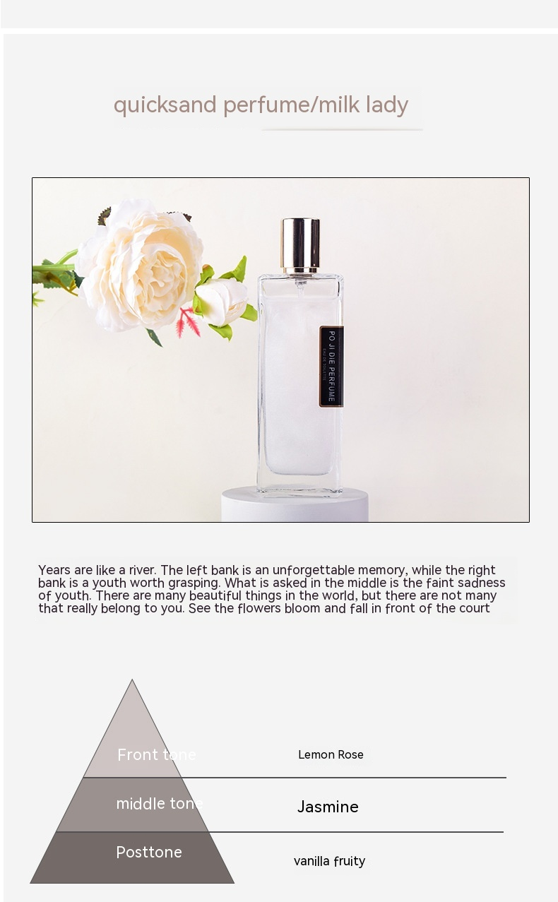 Nouveau parfum Quicksand populaire pour hommes et femmes, parfum léger longue durée, rouge Net, même fille, Spray frais et naturel_voghion.com