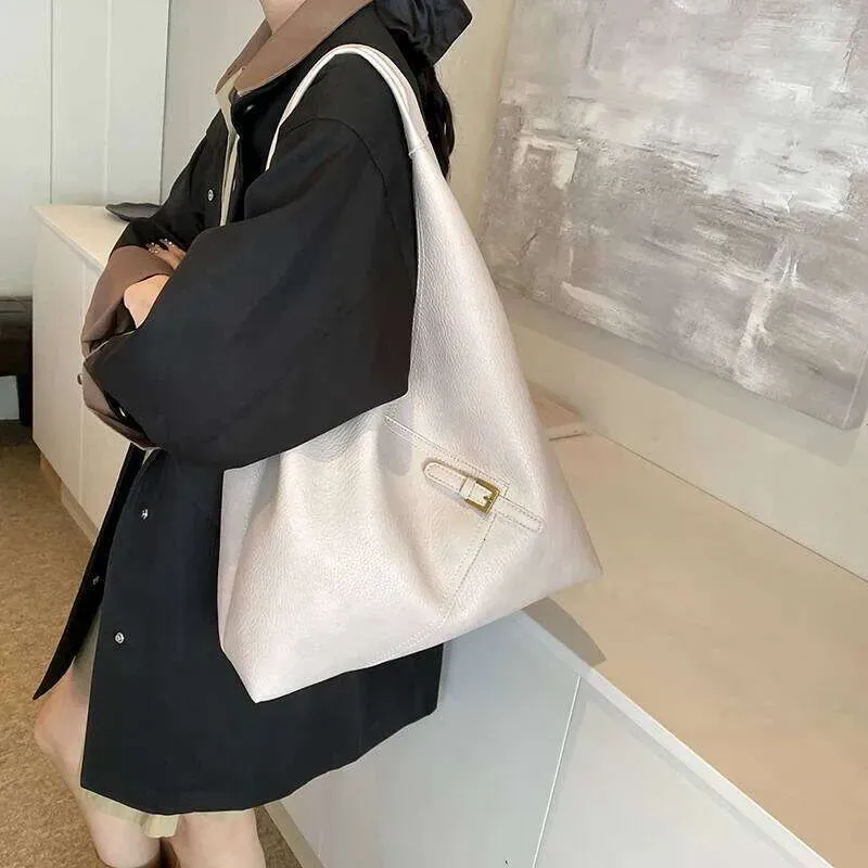 Borse firmate MOODS modello litchi 2 in 1 set a tracolla per donna in morbida pelle PU, grande capacità, shopper tote 2024_voghion.com