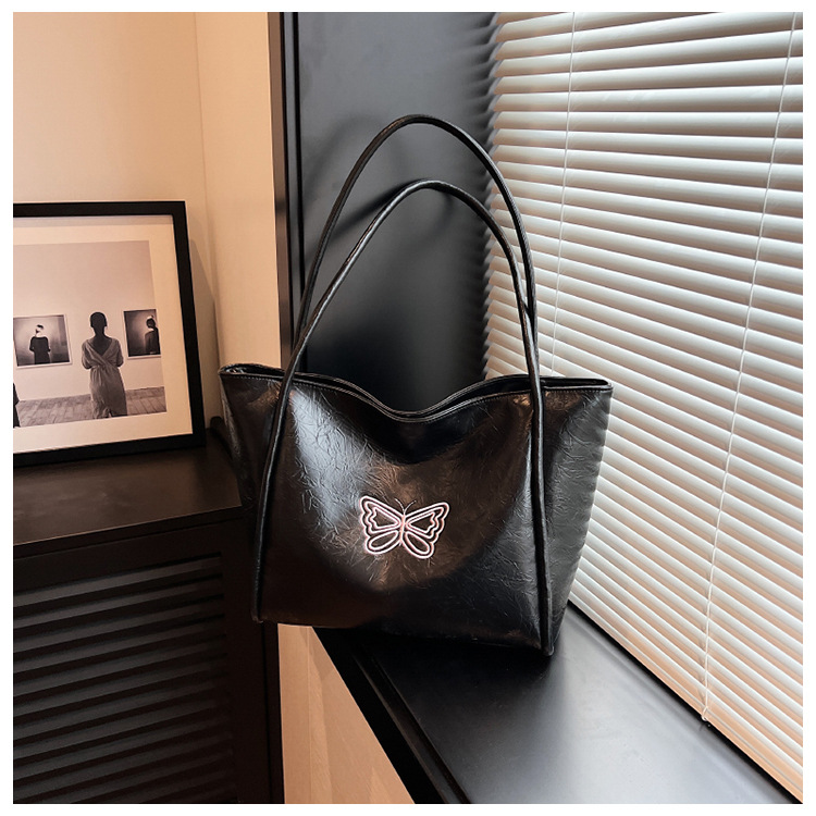 Borsa casual di grande capacità nuova borsa da donna all-match monospalla senso di alto livello semplice borsa a tracolla all'ingrosso della fabbrica_voghion.com