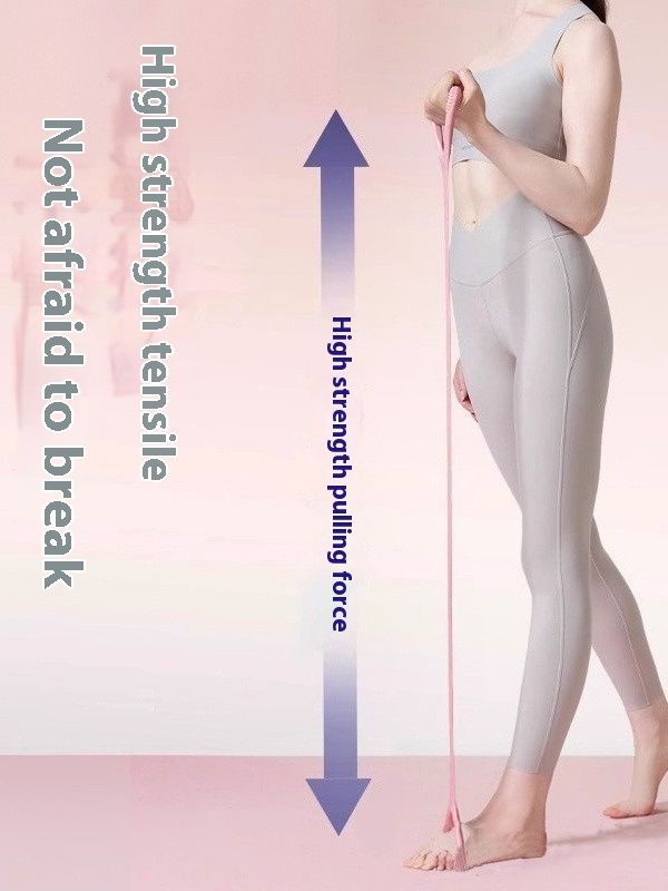 fermuar, 8 şekilli Bant, TPE Elastik Açık Güzel Sırt, Silikon Fermuar İpi, Omuz Açacağı, Fitness Egzersizi_voghion.com