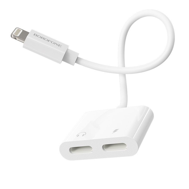 Music Festival BV11 iP-adapter med dual Lighting ljudladdning 2-i-1 omvandlarhuvud_voghion.com