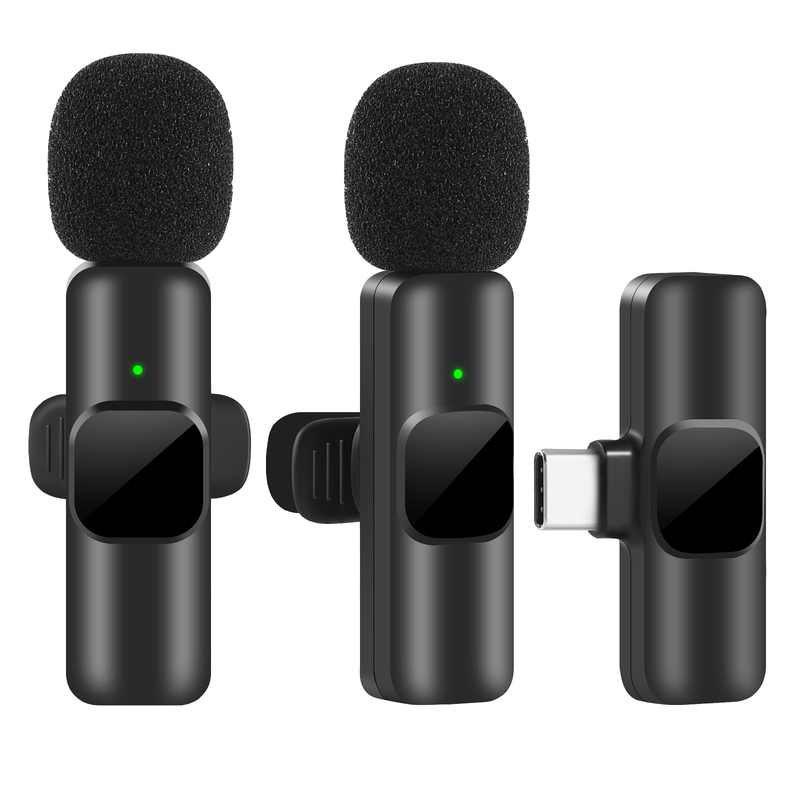 Mini micro d'enregistrement audio vidéo sans fil couleur pour iPhone Android_voghion.com