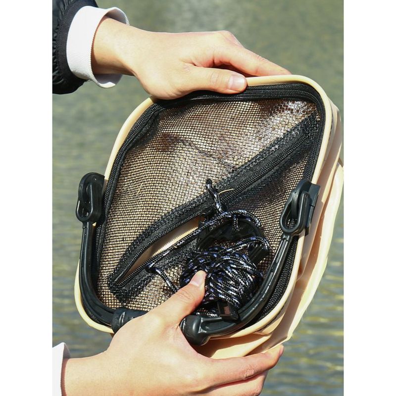 Collapsible Multi-Functional Water Fishing, Portable Wear-Resistant Handheld Bucket For Lure And Wild Fishing_voghion.com