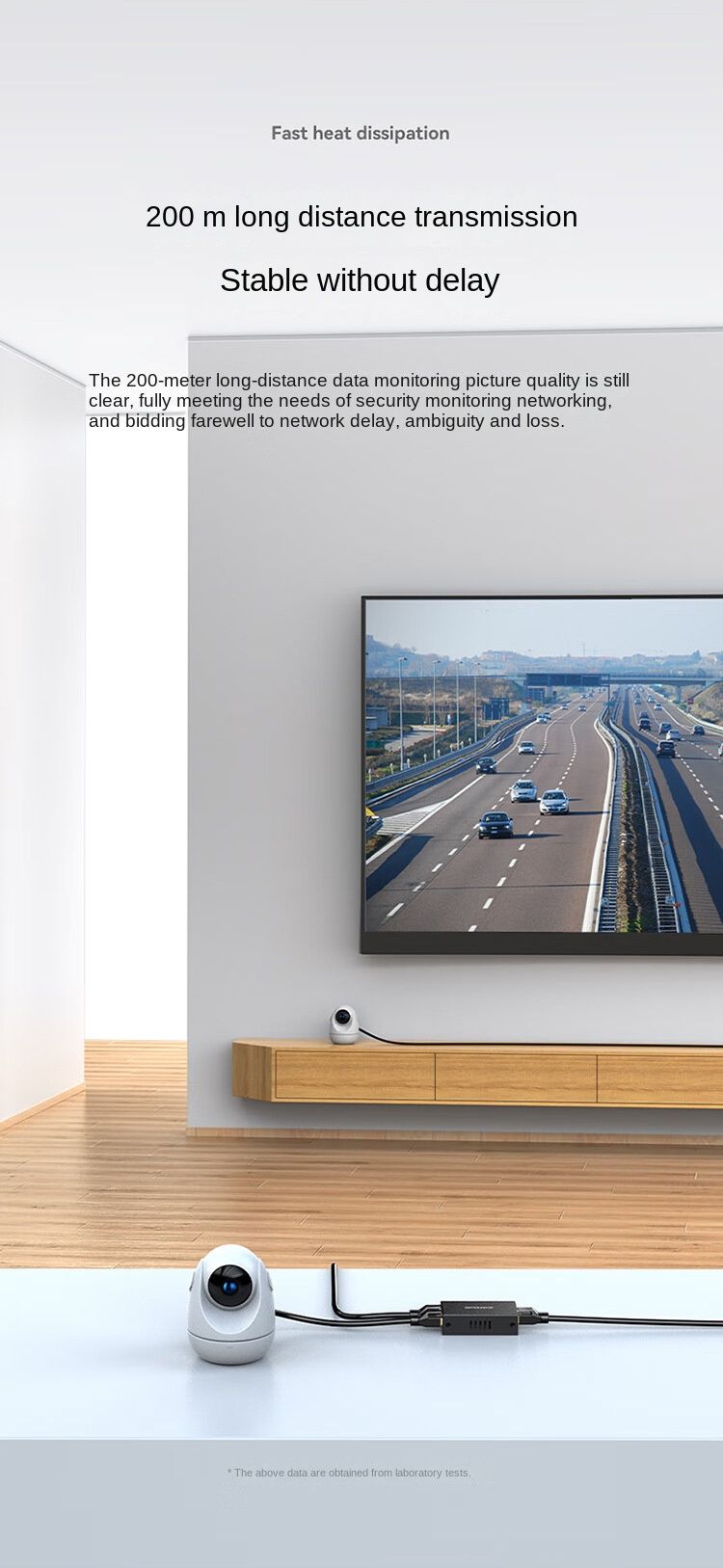 High-Performance POE 100M Repeater - Dual Camera Network Extender with 200m Long-Range Transmission for Enhanced Security Surveillance Systems_voghion.com