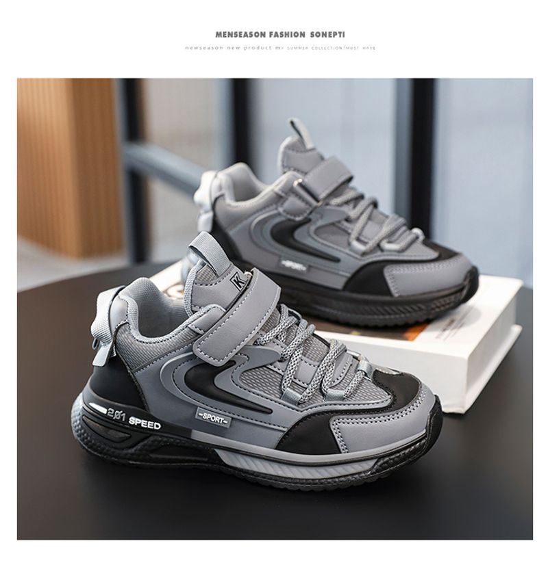 Winterliche, lässige, modische Sportschuhe für Herren mittleren Alters und kleine Kinder_voghion.com
