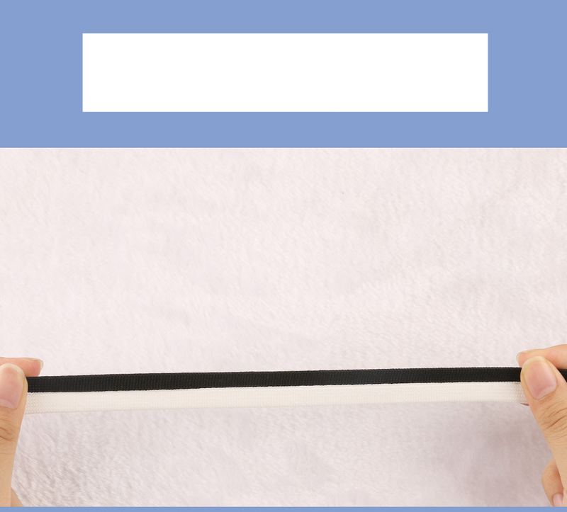 A- standard high-top canvas single double-layer black and flat thick small white shoelaces_voghion.com