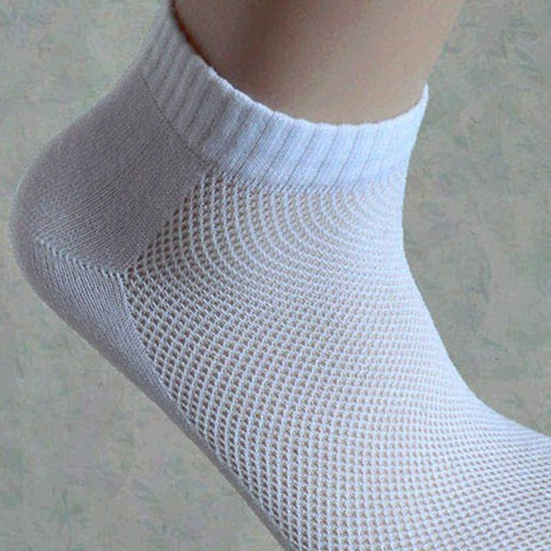 Zhuoxinder 1 Paar elastische, saugfähige Nylon-Unisex-Sportsocken für Zuhause, Schwarz_voghion.com
