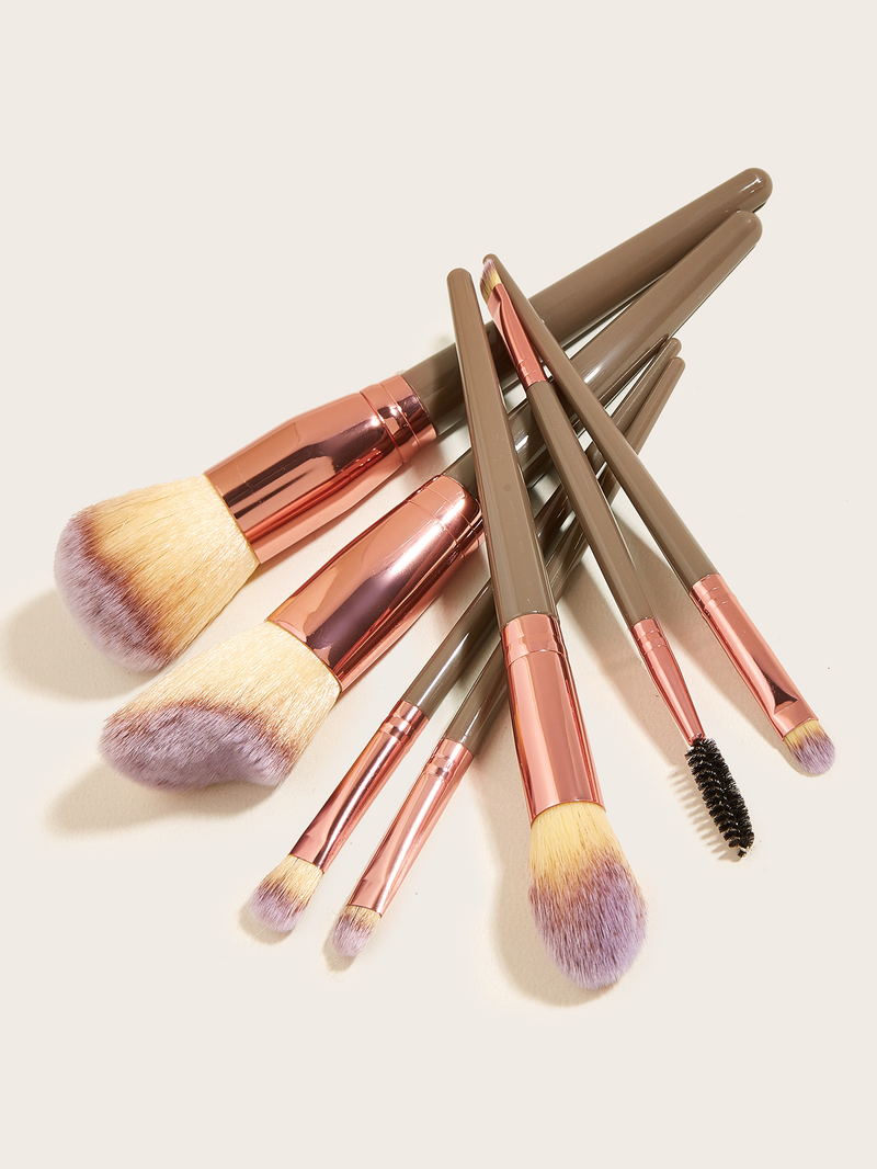 7/10 pinceaux de maquillage ensemble Big Mac pinceau fard à paupières poudre libre pinceau maquillage GUJHUI_voghion.com
