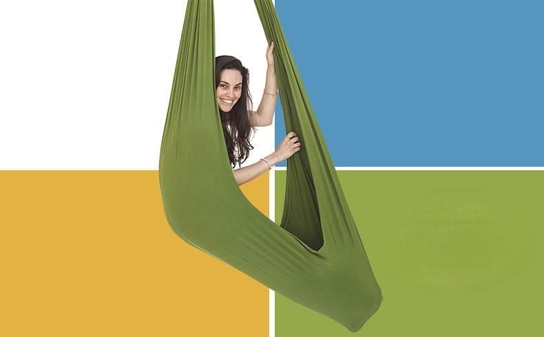 Altalena elastica per bambini, allenamento sensoriale per alleviare l'autismo, amaca da interno_voghion.com