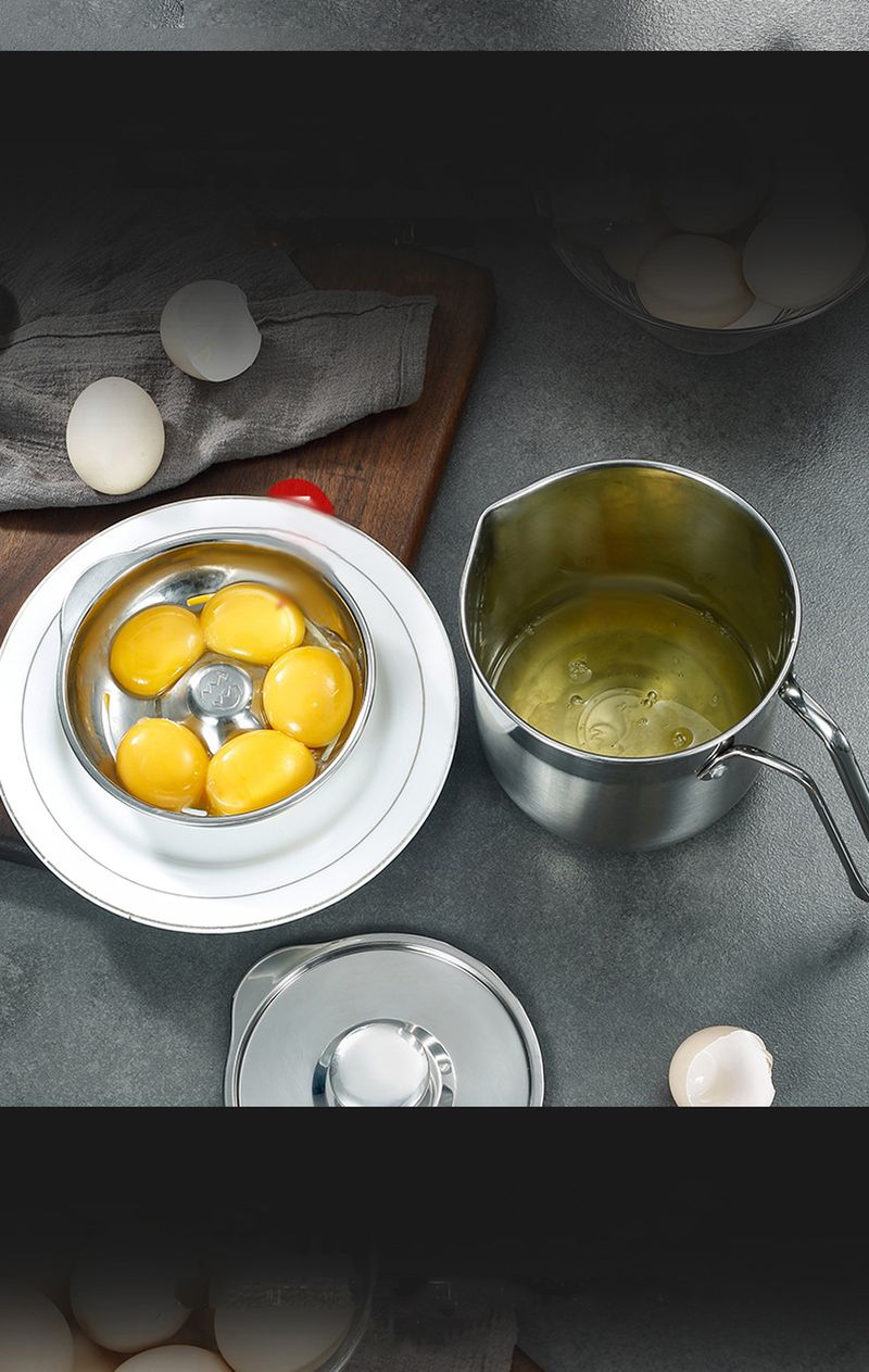 1pc 304 Stainless Steel Egg White Separator Large Capacity For Healthy Cooking Baking Effortless Yolk Separation Durable Easy Clean_voghion.com
