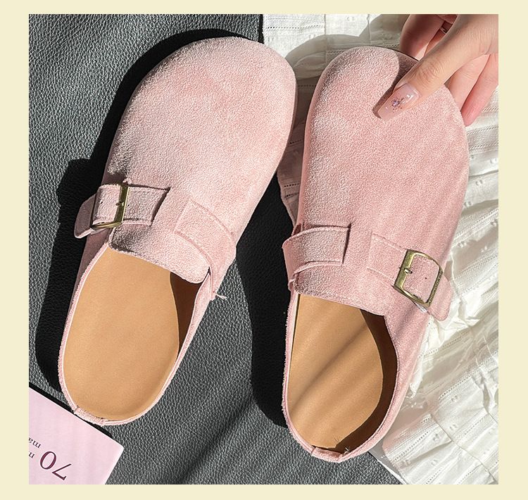 Pantofole da donna Ins Trend Casual All Match con supporto a metà piede_voghion.com