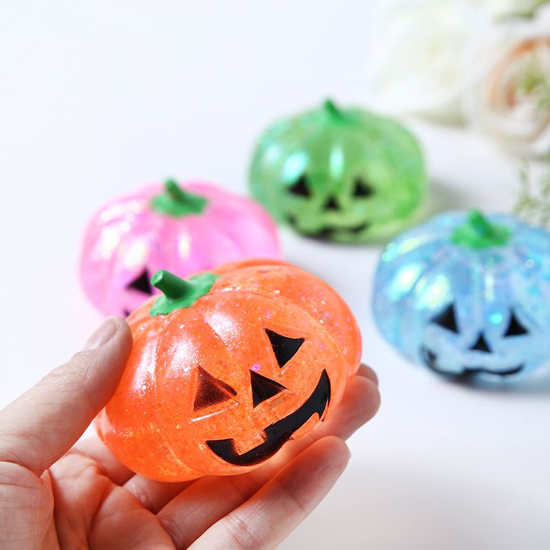 Schaum Squishies Halloween Kürbis Maltose Dekompression Entlüftung Prise Musik Langsam Rebound Dekompression Spielzeug_voghion.com