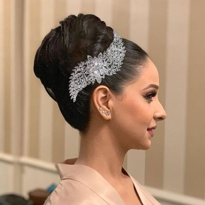 Strass Braut Kopfschmuck Hochzeit Krone Haar Zubehör Legierung Diamant Krone Hochzeit Kleid Haar Kleid Zubehör_voghion.com