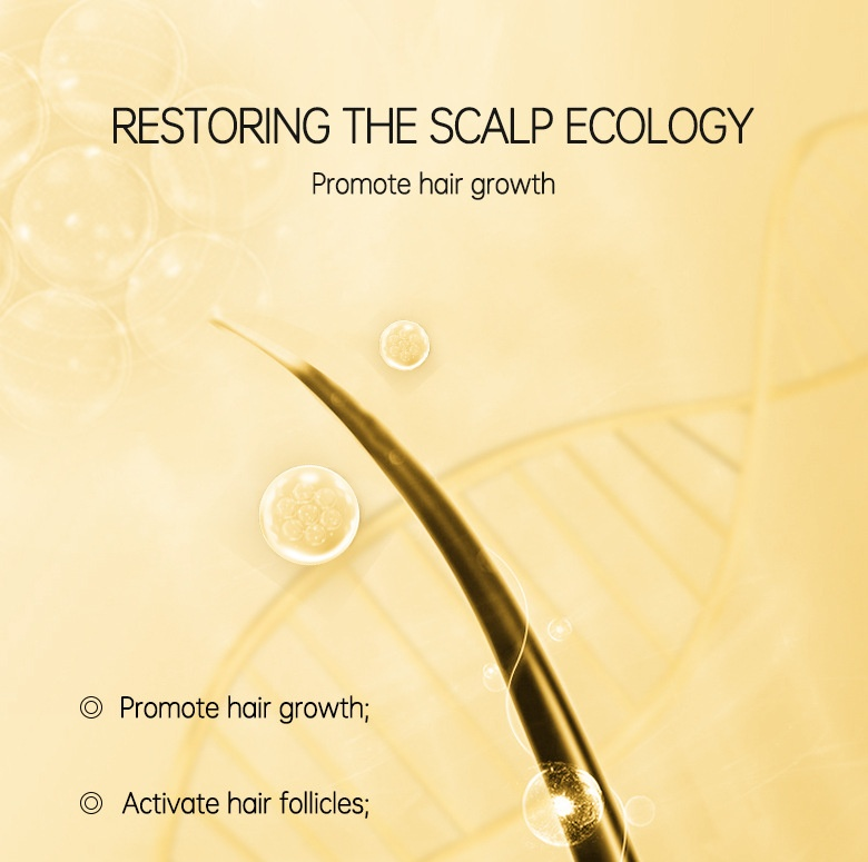 Hairinque fluffy long conserved essential oil growth hair care scalp nutrition ball essay_voghion.com