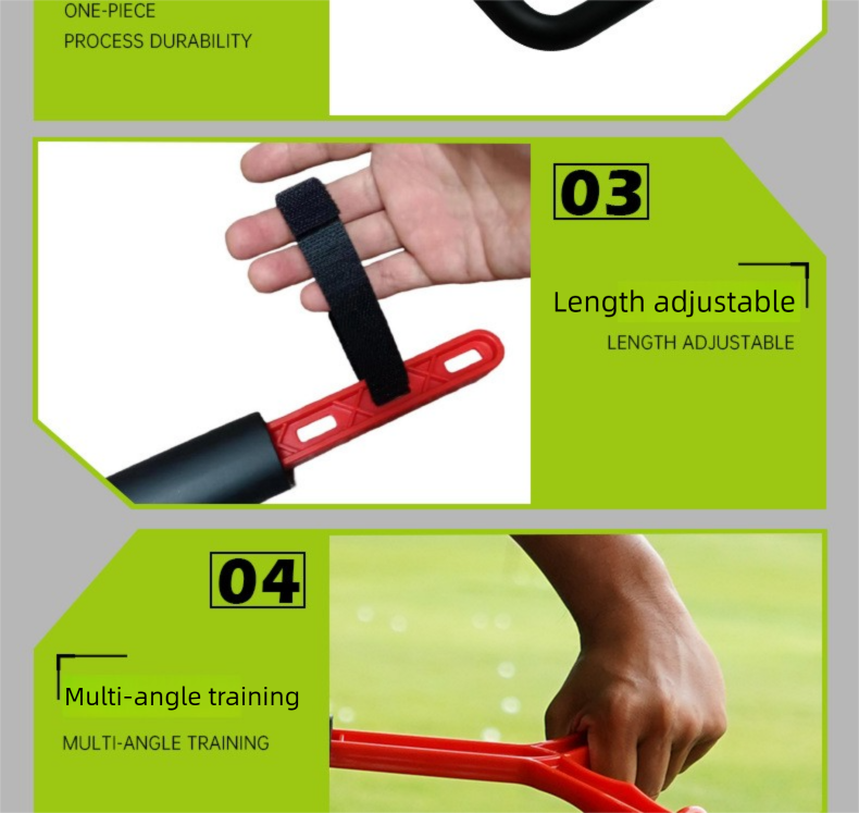 Golf Supplies Rotator Device Auxiliary Trainer Accessories Swing Training Rod Indoor Practice Stick_voghion.com