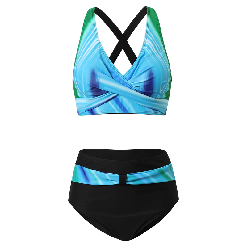 2024 nouveau maillot de bain européen et américain petit maillot de bain fendu frais bikini femme sexy maillot de bain bikini chaud transfrontalier_voghion.com