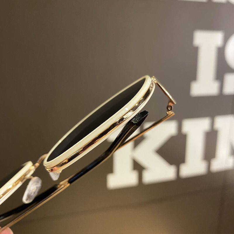 Sonnenbrillen Damen Sommer Neue Sonnenbrillen Sonnenschutzbrillen Zeigen Kleines Gesicht Rundes Gesicht Augen Sonnenbrille Großer Rahmen_voghion.com