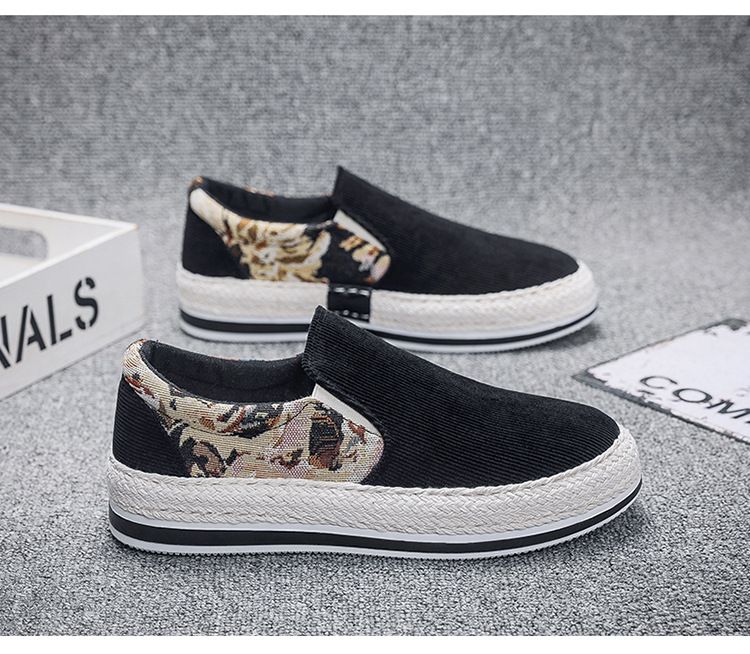 Scarpe da uomo estive, nuove, traspiranti, in tela, stile coreano, versatili, alla moda, slip-on, comode, casual, sneakers_voghion.com