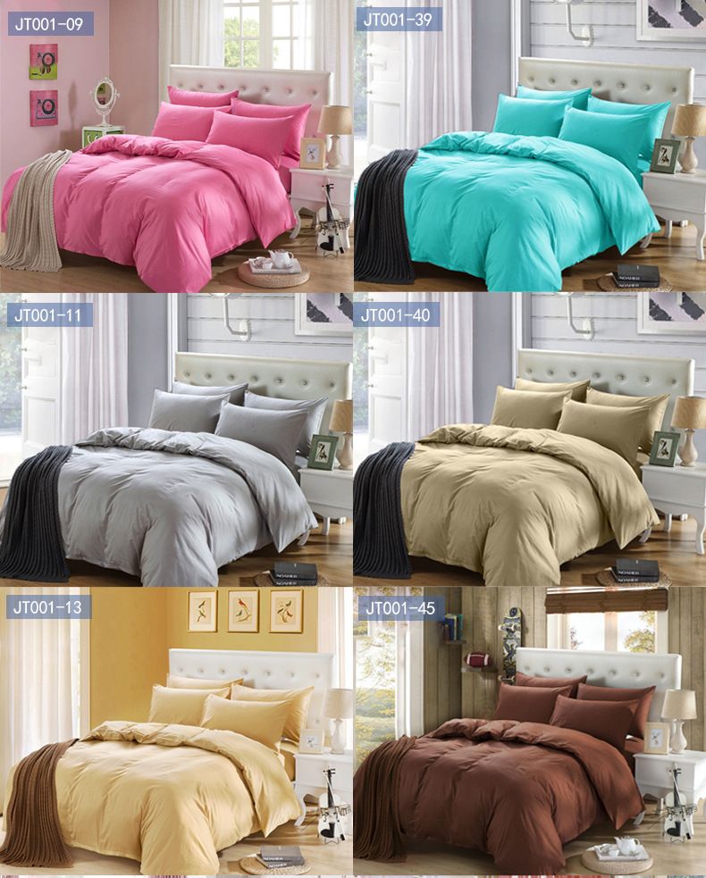 Set di biancheria da letto in flanella spazzolata da 105 g - Set di lenzuola minimaliste in tinta unita in stile giapponese, 4 pezzi e 3 pezzi con lenzuolo con angoli per dormitorio_voghion.com