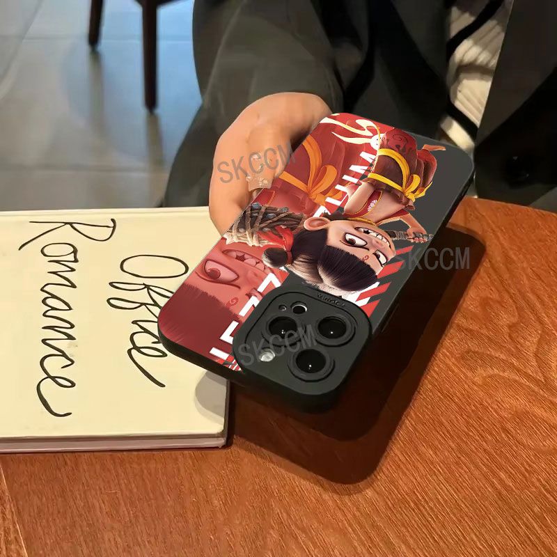 Carcasă de telefon moale pentru Samsung Galaxy S25 S24 S23 S22 S21 S20 Plus Ultra S20 FE A55 A54 A35 A15 Lite 5G, film anime fierbinte, Nezha's 2_voghion.com