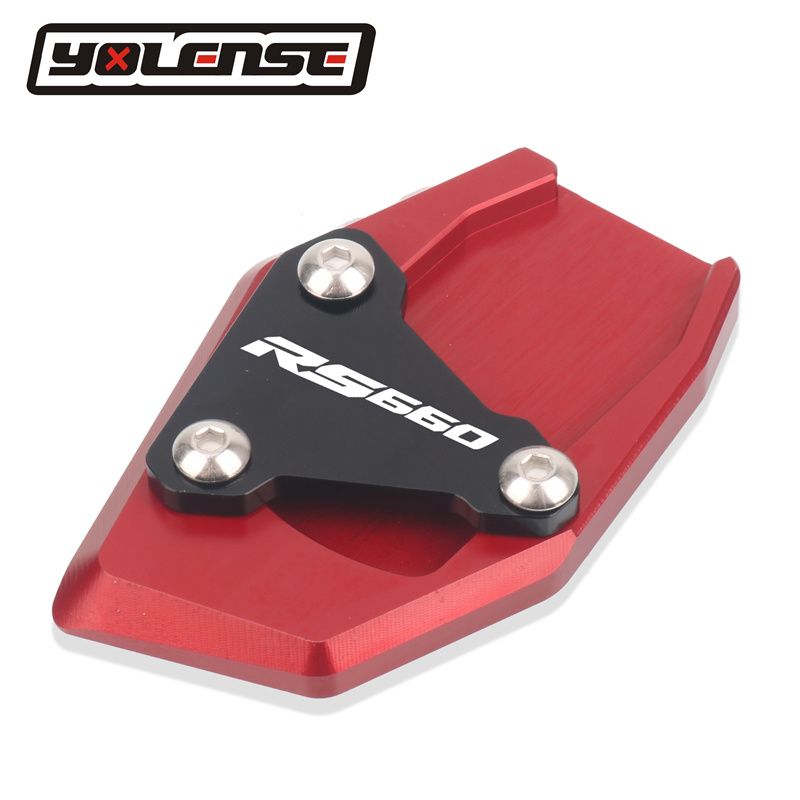 For Aprilia RS660 RS 660 2020-2023 2021 Motorcycle Kickstand Foot Side Stand Extension Pad Support Plate Enlarge Stand_voghion.com