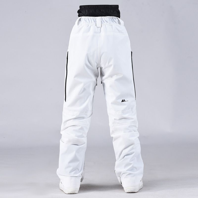 New outdoor sports windproof, waterproond warm single double board skiing casual cotton snow pants supports and_voghion.com