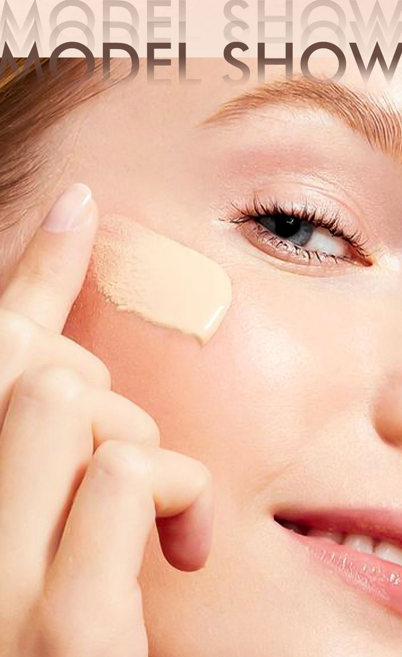 Face Foundation YOUNG VISION Bottom Press Liquid Foundation Removable Matte Not Easy To Remove Makeup Face Base Liquid_voghion.com