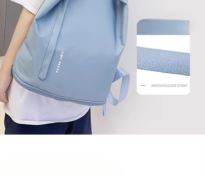 Swimming Storage Bag Dry Wet Separation Waterproof Large Capacity Sports Fitness Unisex Beach Portable Swimwear Backpack_voghion.com