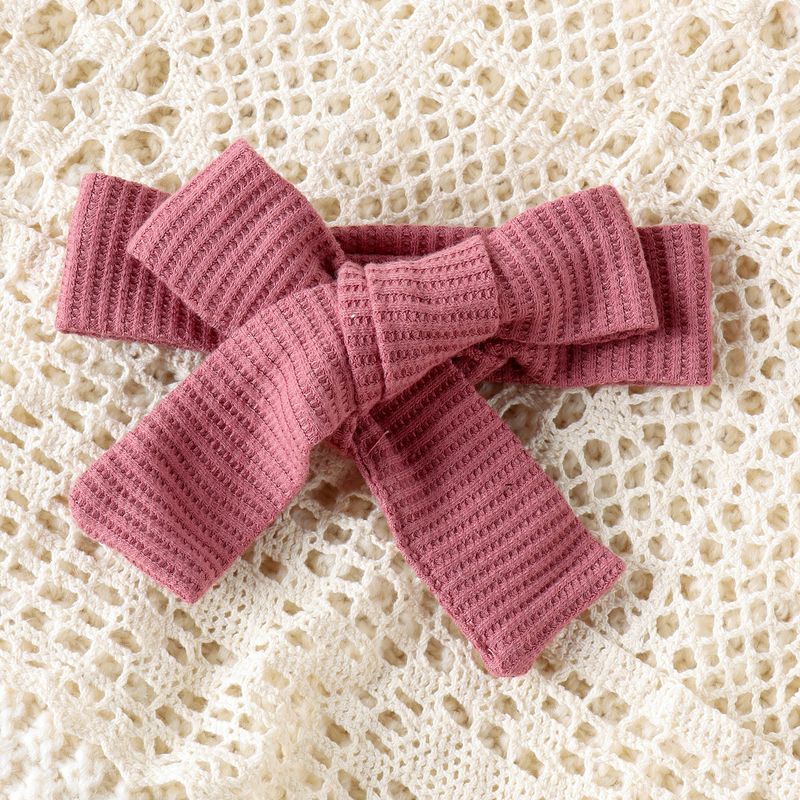 Mother & Kids Baby Girl’s Waffle-Knit Bodysuit With Flutter Sleeves – Soft & Stylish, 0-12M"_voghion.com