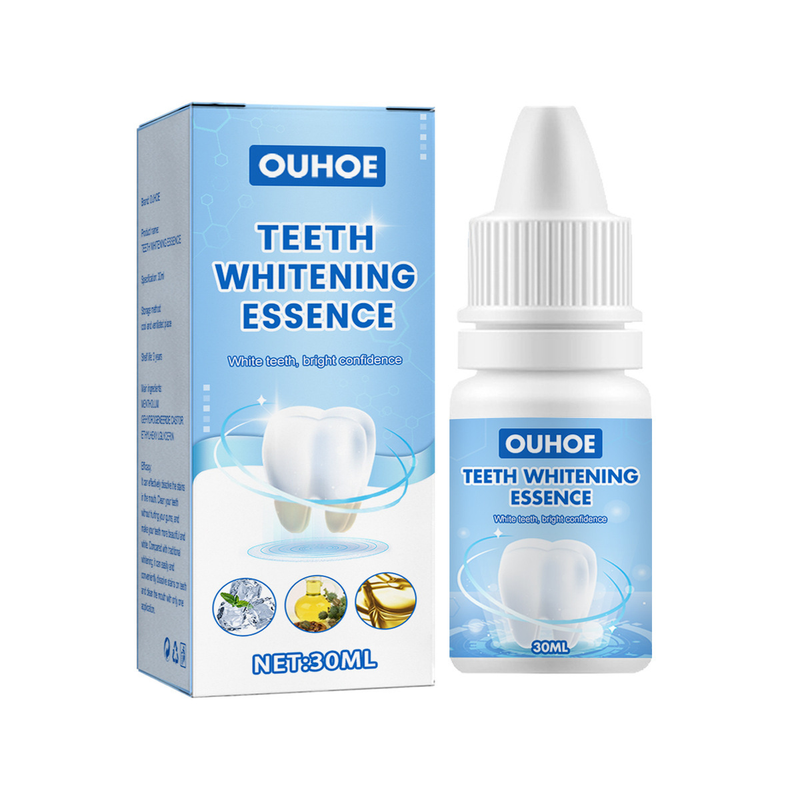Negozio di cure di bellezza essence Solution Sbiancante Pulisci macchie sui denti Elimina l'alito cattivo Orale_voghion.com