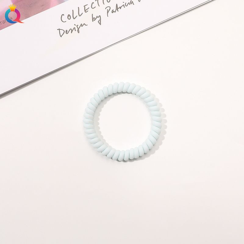 Macaron, anello per capelli con linea telefonica, parte posteriore della testa, lavaggio dei capelli, corda per capelli, colore caramella, copricapo semplice coordinato_voghion.com
