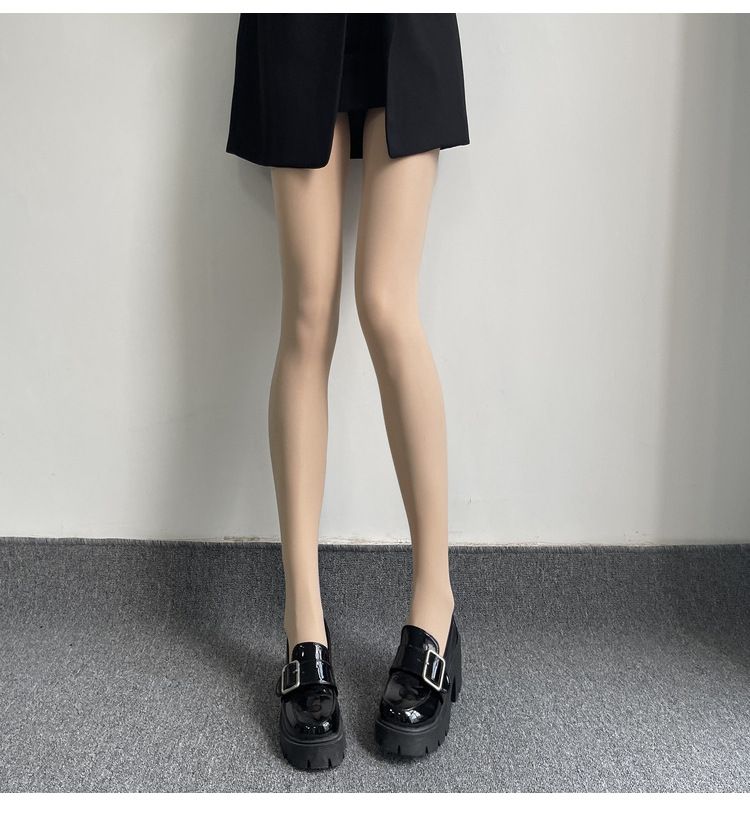 Calze in acciaio, calze autoreggenti con maschera lucida all'acqua, calze da donna, suole sottili, antiscivolo, anti-uncino, calzini in seta color carne, neri, all'ingrosso_voghion.com