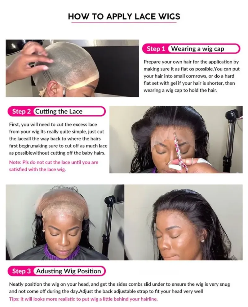 Kinky Lockig Peruk med Spets Framifrån Äkta Hår 4C Kanter Babyhår Naturlig Hårlinje 180% Densitet_voghion.com