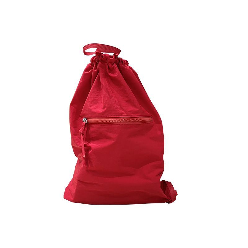 Qiaoge Casual Bag Women, Summer New Large Capacity Drawstring Bucket Bag, Fabric Backpack For Men And Women_voghion.com