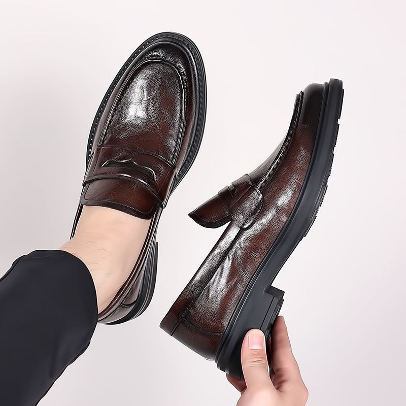 Marke Business Gentleman Arbeit Oxford Schuhe, Lederschuhe_voghion.com