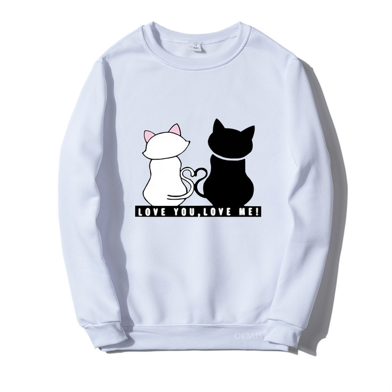 New sweater top loose long sleeved Korean version plush sweater for men and women in autumn and winter_voghion.com